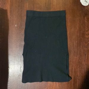 Abercrombie Ribbed midi skirt